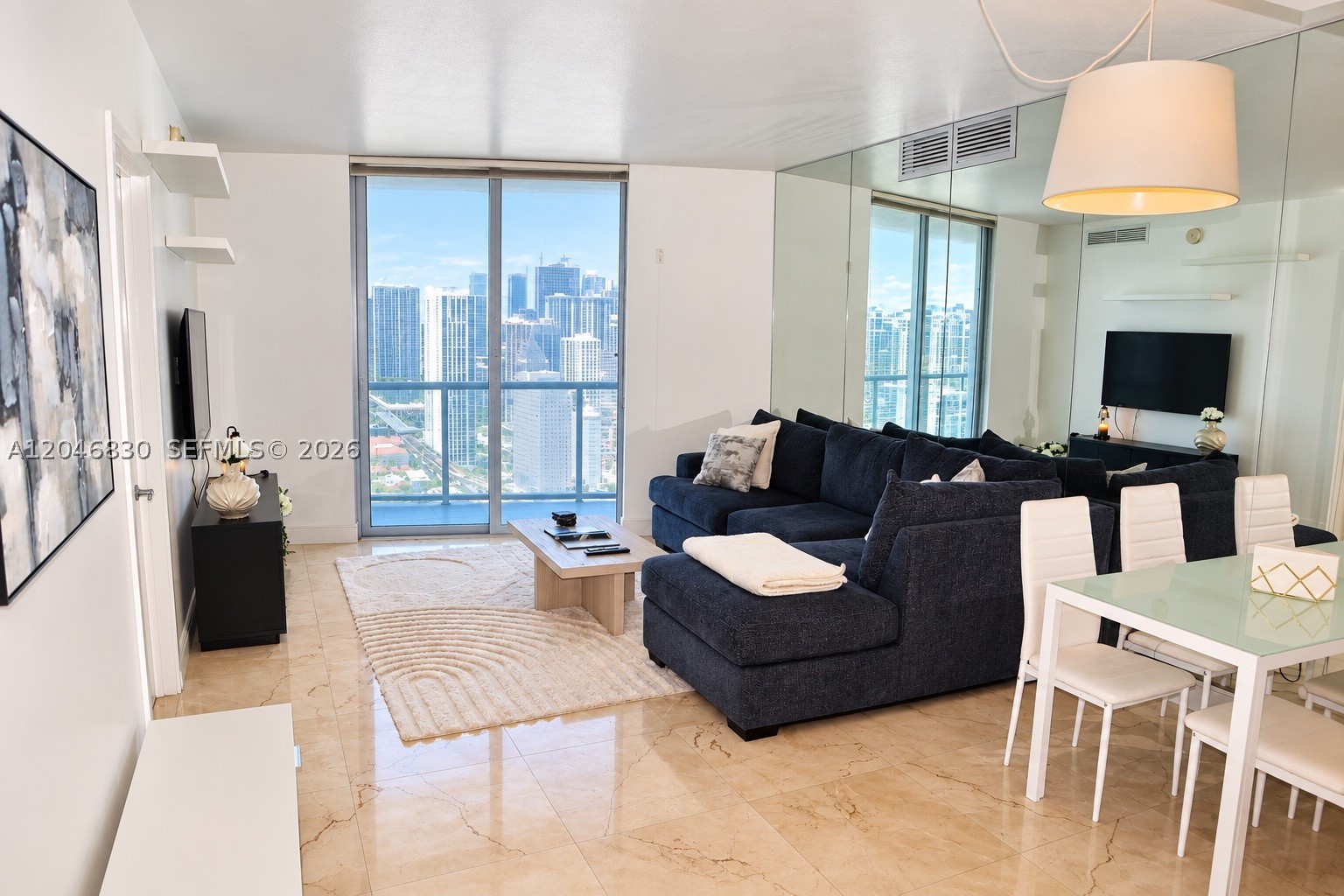 Experience waterfront living in this spacious 2-bedroom, 2.5-bath residence at Latitude on the River. Featuring an open and split concept floor plan, floor-to-ceiling windows, and a private balcony, this home combines comfort and convenience in one of Miami's most desirable neighborhoods, Brickell Miami. Enjoy resort-style amenities and a premier Brickell location just steps from shopping, dining, nightlife, and the Miami River.