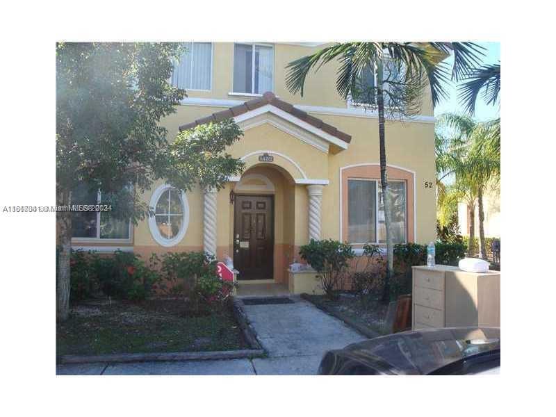 Charming 3 bedroom, 3 bathroom townhome in a gated community in Homestead! This corner two story retreat is very spacious.  All bedrooms are conveniently located on the second floor.  Relax on the patio and simply enjoy the serene surroundings. Additional features include a secure and gated community, perfect for families or those seeking a peaceful lifestyle.