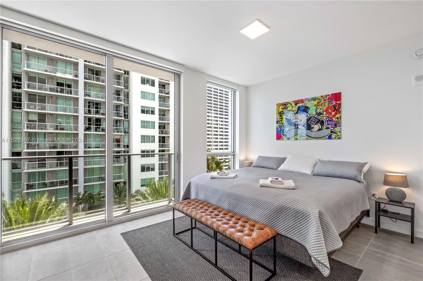 BRAND NEW YOTELPALD MIAMI CONDOMINIUM IN DOWNTOWN MIAMI. This is the first building specifically design for short term rentals, operated by Yotelpald, a very successfull expanding world brand. This apartment comes turnkey fully furnished and Airbnb approved. Located in the heart of Miami Downtown. Great for investors. Walking distance from restaurants and shops. The best location in Downtown and hotel-like amenities, including owners lounge, gym, pool with jacuzzi, restaurant, coffee bar, separate resident's lobby with full time front desk staff and valet parking.