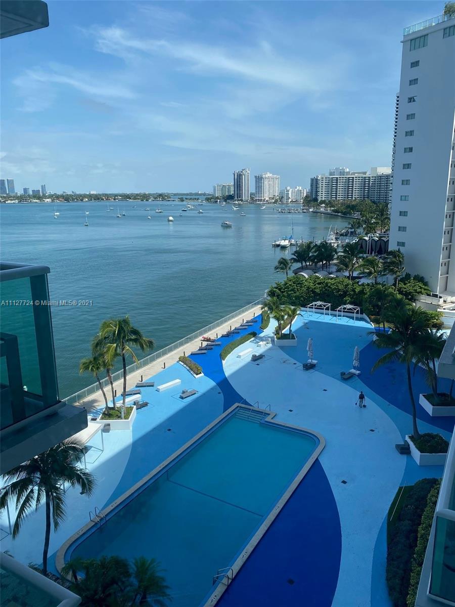 Beautifully furnished studio with stunning views of the Bay. The Mirador is located on trendy West Avenue and is just steps to Whole Foods, Lincoln Rd, and everything that South Beach has to offer. Rent includes cable and internet. Can be rented for 6 months at $2700 per month.