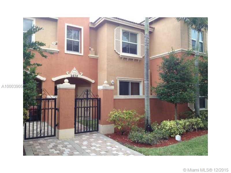 JUST LIKE NEW - BEAUTIFUL AND PRIVATE LOCATION WITH COURTYARD ENTRY IN THE FRONT AND ADDITIONAL PATIO IN THE BACK OVERLOOKING LAKE. TILES DOWNSTAIRS AND CARPET UPSTAIRS. GORGEOUS KITCHEN WITH GRANITE COPUNTER TOPS AND SS APPLIANCES. DESIRED LOCATION NEAR SHOPPING, HIGHWAYS AND EXCELLENT SCHOOLS.....EASY TO SHOW