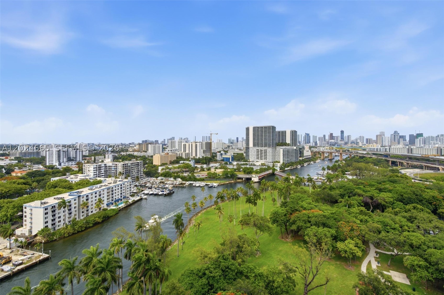Lose yourself in the view. Find yourself in Miami * Perched above the Miami River with sweeping skyline and water views, this light-filled residence at Terrazas Riverpark Village offers the perfect balance of urban energy and everyday serenity. impact glass frames the ever-changing cityscape, while the open living spaces flow seamlessly onto a private balcony designed for morning coffee, sunset skies, and everything in between.

The thoughtfully designed interior features porcelain flooring throughout, a modern kitchen with granite countertops and stainless-steel appliances, and a split-bedroom layout that provides both comfort and privacy. Beyond the residence, Terrazas delivers a true Miami lifestyle with resort-style amenities including a waterfront pool, fitness center, secure access, covered parking, and direct proximity to Sewell Park and the Riverwalk.

Ideally positioned in the evolving Miami River District, just moments from Brickell, Downtown, Wynwood, the Health District, and Miami International Airport, this location continues to benefit from major infrastructure and redevelopment transforming the area into one of Miami’s most connected urban corridors.
