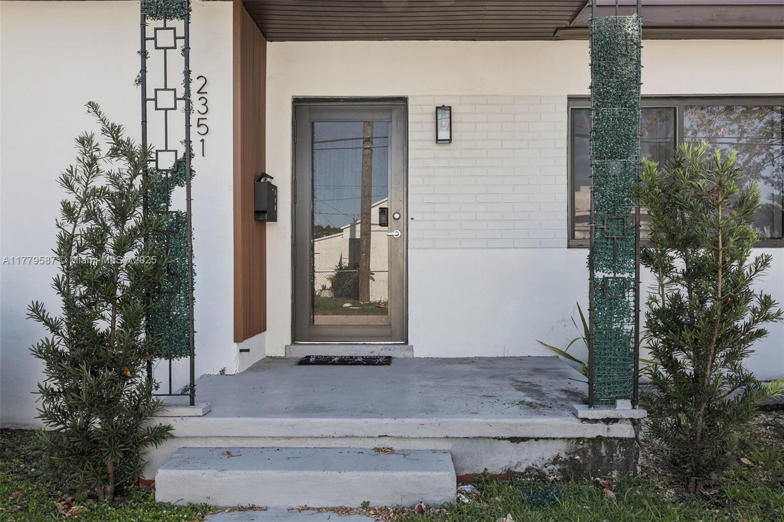 Completely remodeled 2 bed, 1 bath corner unit in a charming duplex! This modern space features impact windows and doors for safety and energy efficiency. Enjoy the convenience of an in-unit washer/dryer combo and two dedicated parking spaces right out front. The layout is bright and open, with stylish finishes throughout. Step outside to your own small side patio—perfect for relaxing or entertaining. Located in a quiet, walkable neighborhood with easy access to shopping, dining, and major roads. A perfect blend of comfort, style, and functionality—this unit is move-in-ready and waiting for you!