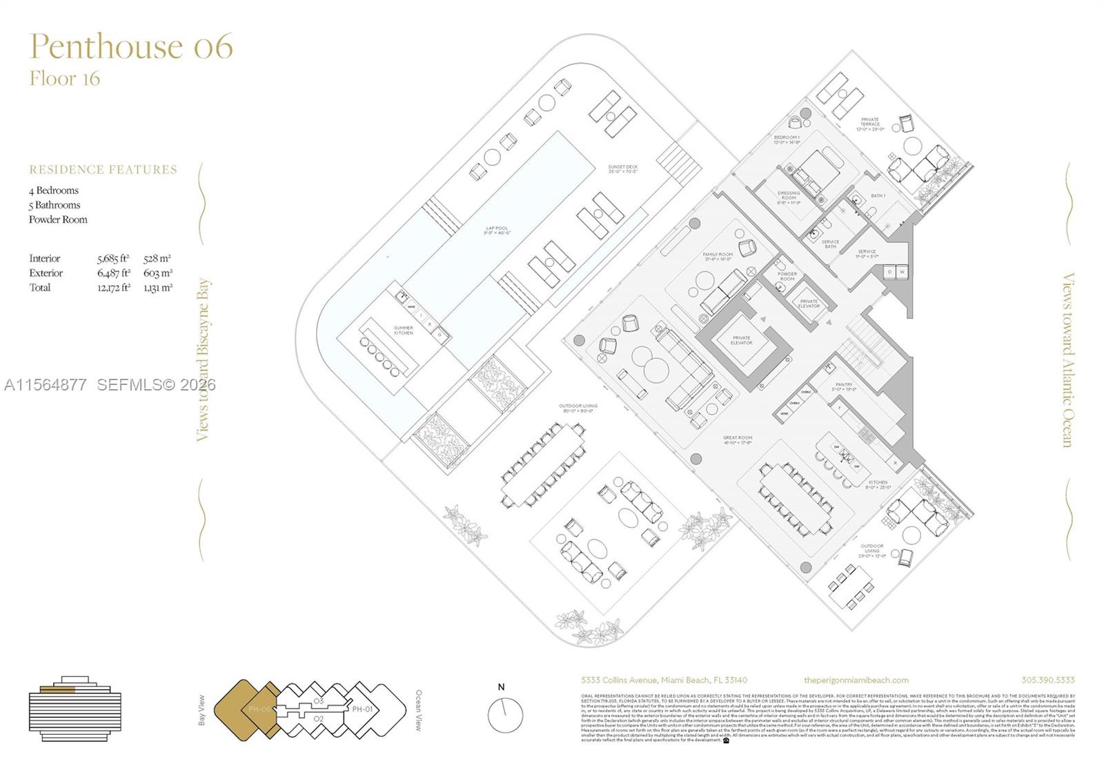 The Perigon Miami Beach - Residential