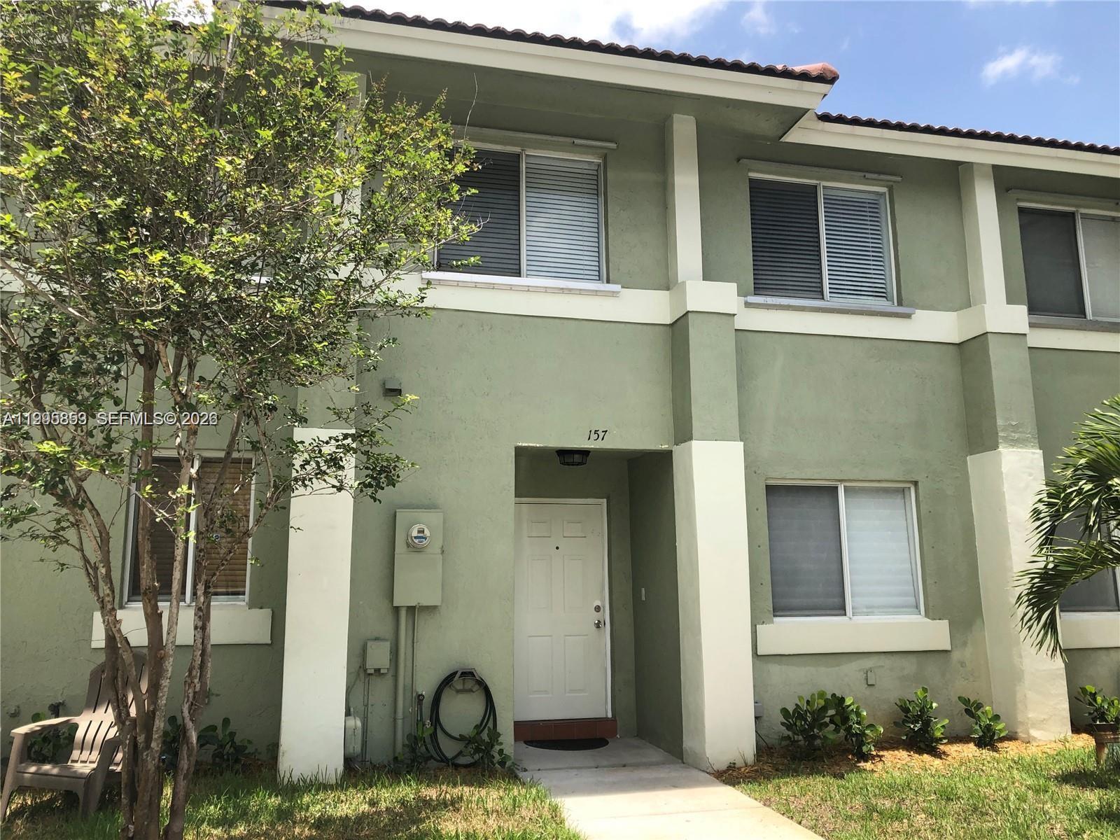 Charming 3-bedroom, 2.5-bath two-story townhouse in Hollywood. This well-maintained home features a newer kitchen and updated bathrooms, new wood floors in the living and dining areas, tile in kitchen and baths, and carpet in the bedrooms. The property includes a digital lock on the front door, hurricane shutters, and all appliances convey with the sale.

The spacious primary bedroom offers a walk-in closet and en-suite bathroom. Enjoy the convenience of an attached storage unit and ample guest parking.

Ideally located near major highways, shopping, dining, and entertainment, making commuting and daily errands easy.  Tenant occupied until 08/30/2026 paying $2,600/month.