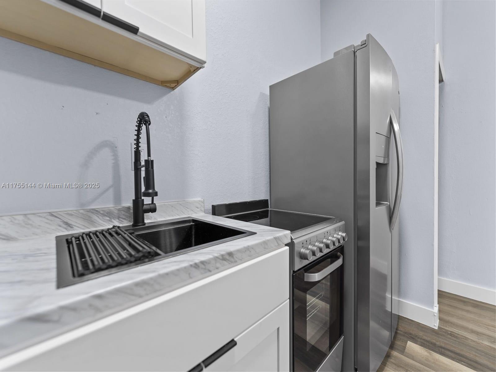These fully renovated 2-bedroom, 1-bath efficiency units feature a living room, kitchen. Amenities include parking for 2 cars, water, electricity, and internet. The unit accommodates up to 3 people. A background check is required, along with the first month's rent and one security deposit. No eviction history and credit check are necessary. Ready for immediate move-in. This rental has a private entrance and is located in very good neighborhood, near expressway, great schools, good restaurants, shopping centers, and supermarkets.