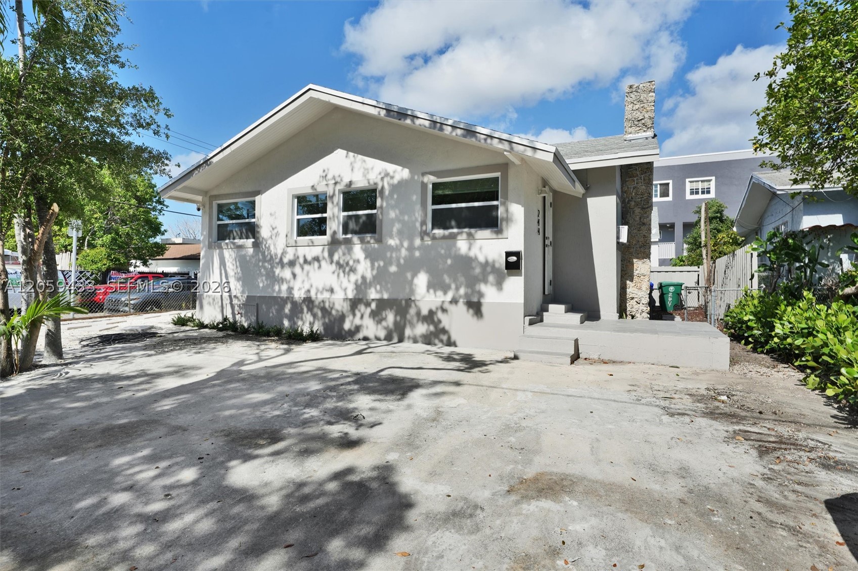 Exceptional turnkey triplex in one of Miami's fastest-growing neighborhoods, just minutes from Brickell, Downtown, the Miami River, LoanDepot Park, Jackson Memorial, UM Health District and major highways. This fully renovated multifamily property offers an ideal unit mix with two attached 2-bedroom/1-bath residences plus a detached 2-bedroom/1-bath single-family-style home, providing outstanding rental appeal and tenant privacy.
The detached residence lives like a private home, featuring central A/C, in-unit washer and dryer, a private fenced backyard and modern finishes throughout. The two attached residences each offer spacious 2-bedroom/1-bath layouts, shared laundry facilities and on-site parking.
Extensively renovated with a new roof (2024), impact windows and doors throughout, all-new kitchens and bathrooms, luxury flooring, and brand-new appliances including refrigerators, ranges, dishwashers, microwaves and laundry equipment. The property is separately metered with three electric meters and three water meters, making management simple while minimizing operating expenses. A rare opportunity to acquire a low-maintenance, income-producing asset in one of Miami's strongest rental markets. Ideal for long-term rentals, house hacking or multigenerational living.