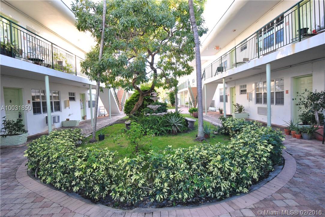 Come see this new chic studio now, located in North Beach! This stylish studio is located steps away from a 32 acre beachfront park, Publix, Walgreens and so much more! This exquisite residence offers a modern style bathroom, updated kitchen, vast amount of closet space, spacious living room and formal dining area. This beautiful and quite building offers gated entrance, lovely landscaping with community patio tables, and easy access to municipal parking lot. Hurry in this deal wont last long!
