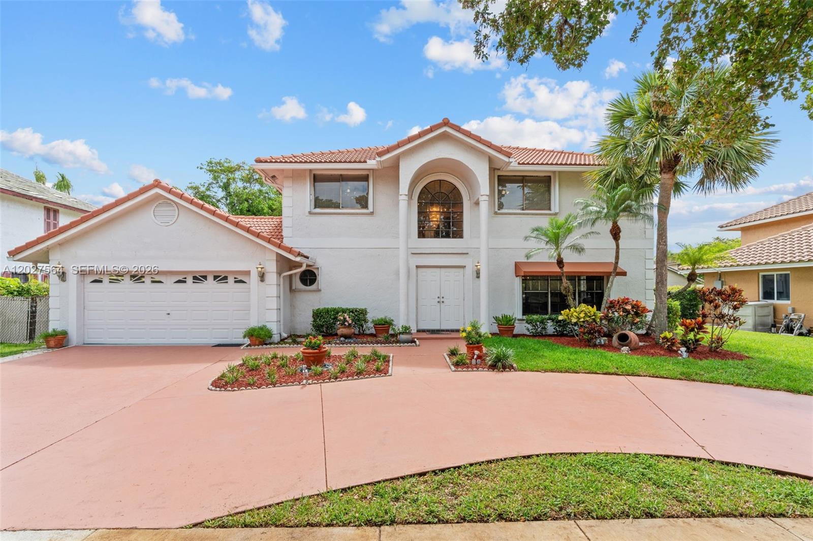 Inviting two-story 4-bedroom, 2.5-bath pool home in desirable Winston Park! This generous home offers spacious light-filled living and dining areas, an updated kitchen with granite countertops, a large backyard with an inviting pool and plenty of room for play and entertaining. Also, included is a newer HVAC (2yr old) and newer hot water heater, plus a 2-car garage and oversized circular driveway providing abundant parking and curb appeal. The home is ideally located just minutes from the Promenade, restaurants, shopping with convenient highway access.