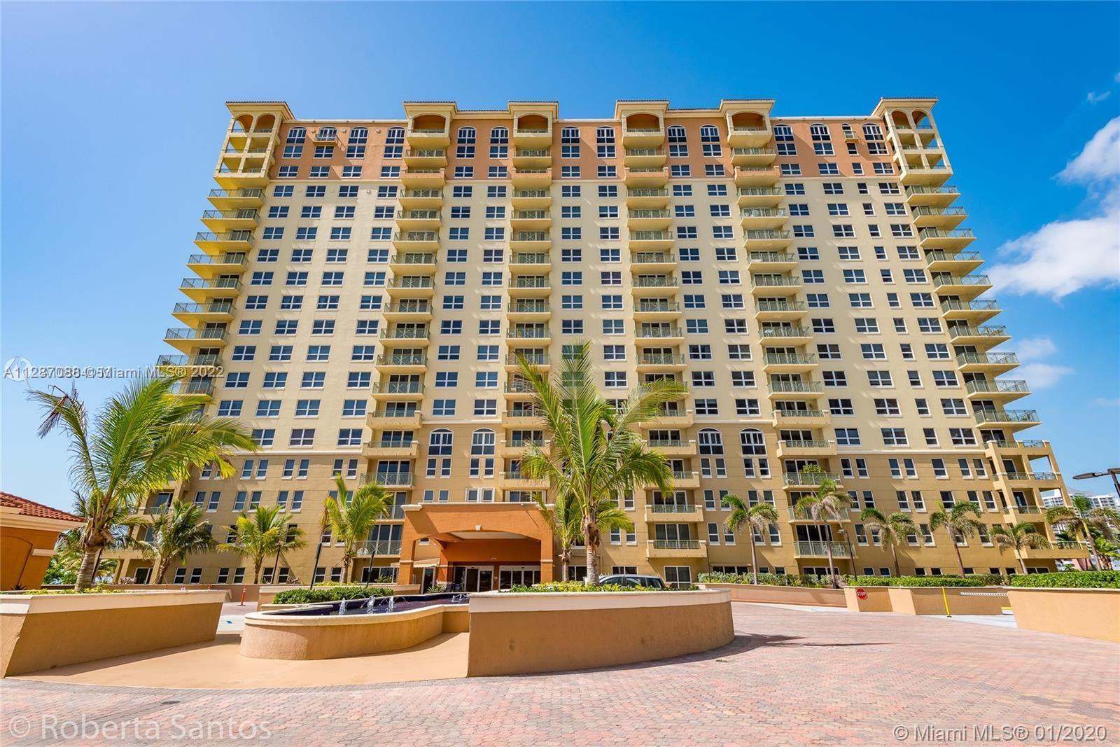 Gorgeous corner 2bed/2,5 bath unit with amazing Ocean and Intracoastal views. European style kitchen with granite counter-tops, marble and wood flooring. New refrigerator, new stove, freshly painted, 2 TV's included in the price. Amenities include fitness center, resort style pool, spa, 24 hr valet, concierge, beach service, covered parking and 24 hr security. Living area of the unit 1490sq.ft per floor plan from developer  MLS.  Can be sold furnished or unfurnished.