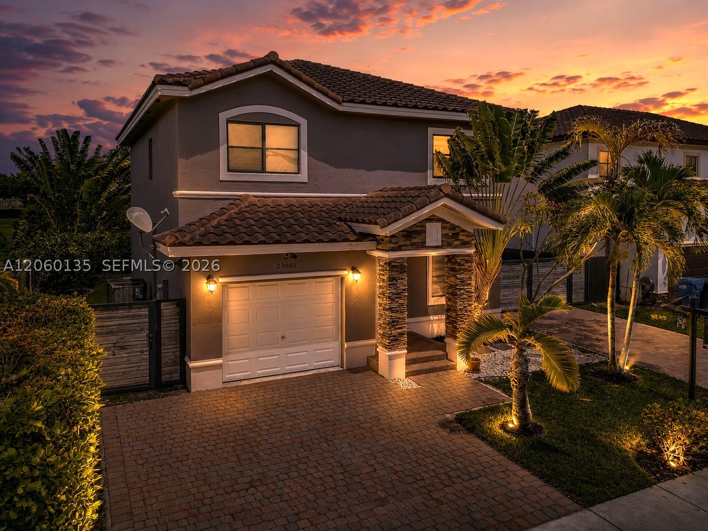 Enjoy the freedom of NO HOA, NO CDD, low property taxes, and NO flood insurance requirement, making homeownership even more affordable. Built in 2018, this beautifully maintained 4-bedroom, 3-bathroom home offers the perfect combination of modern design, comfort, and functionality in a family-friendly neighborhood. Inside, you'll find an open-concept layout with high-end tile flooring throughout—no carpet—impact windows and doors, abundant natural light, and spacious living areas designed for today's lifestyle. A FIRST FLOOR bedroom and full bathroom provide the perfect setup for guests, in-laws, or a private home office. SECOND FLOOR features a generous loft ideal for movie nights, a playroom, or a second living area, along with oversized walk-in closets. Step outside to a fully fenced backyard with lush tropical landscaping, a 6-person Jacuzzi, and dedicated BOAT/RV parking. Just minutes from Black Point Marina, shopping, dining, parks, and the Florida Turnpike. Zoned for top-rated schools and within walking distance to Somerset Academy. Priced below appraised value (report available upon request), SELLERS CREDIT available, and easy to show! Tenants Occupied. Please call the listing agent to schedule an appointment.