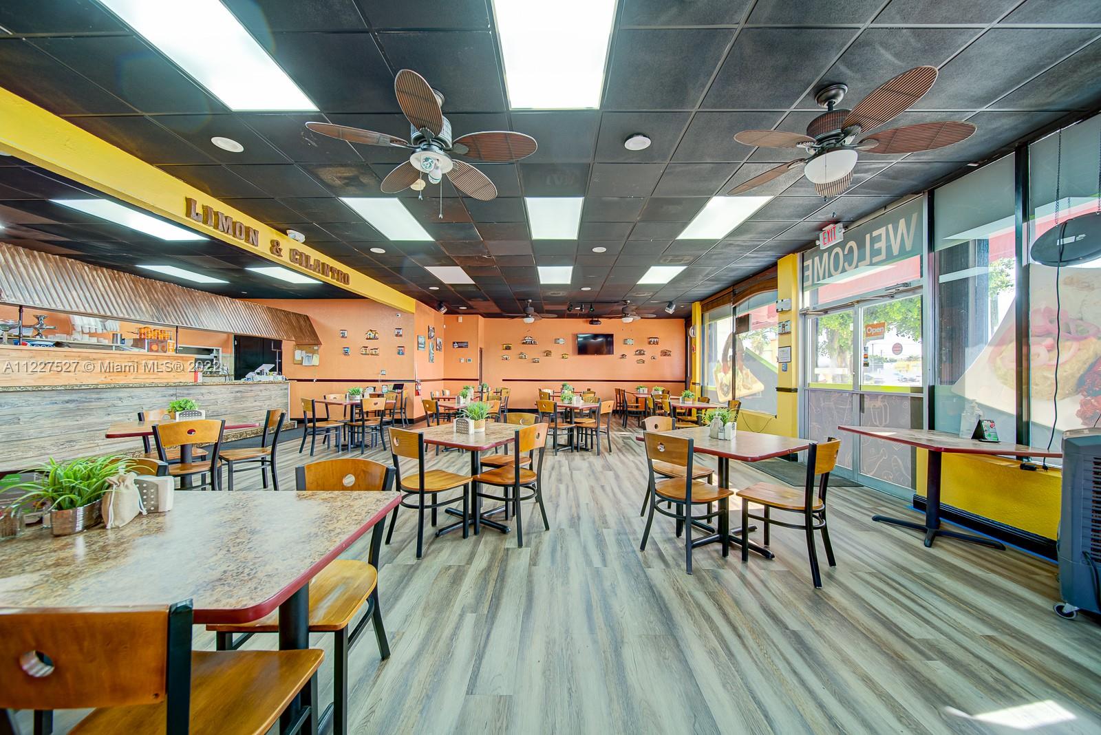 Fully equipped restaurant for sale. Great business opportunity, excellent location, well-established clientele. It has a stage for live performances, a minibar, and the kitchen has a 6-foot hood. All financials are available, however, they are confidential and will be provided to the right candidates upon request. The owner is willing to finance the right candidate. HD video is available upon request.  Call us, WE PICK UP!