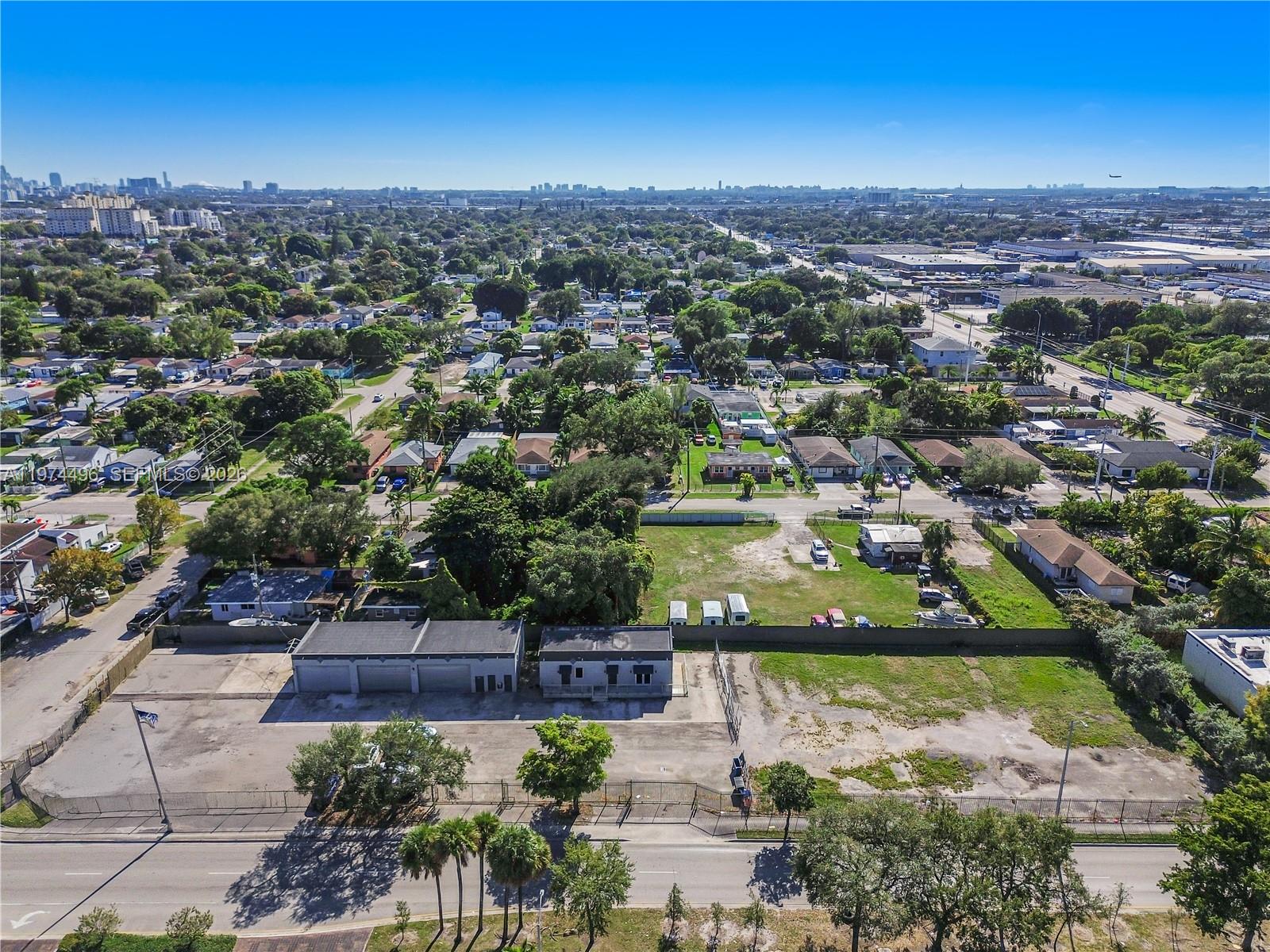 Prime 1.05+ acre commercial redevelopment site located at 3100 NW 62nd St, Miami, FL 33147, within the Brownsville / Liberty City submarket of NW Miami. The property is offered as commercial land / redevelopment site and is zoned BU-3 (Business District – Intensive Commercial), allowing a wide range of high-density commercial and mixed-use development options. The site offers strong frontage, excellent visibility, and convenient access to major roadways, highways, and public transportation. Currently vacant land, with utilities nearby or available (buyer to verify), this prime infill parcel is surrounded by established residential neighborhoods, employment centers, and an active redevelopment corridor. Flood zone and development parameters to be verified by buyer. Permitted and potential uses include office or corporate campus, retail or shopping plaza, hospitality (hotel or boutique hotel), mixed-use development, medical or professional services, and institutional or community-oriented uses. With a limited supply of well-located commercial land in Miami, this offering represents a rare value-add and infill redevelopment opportunity in a high-growth, supply-constrained urban market. Buyer to verify zoning, density, permitted uses, and development potential