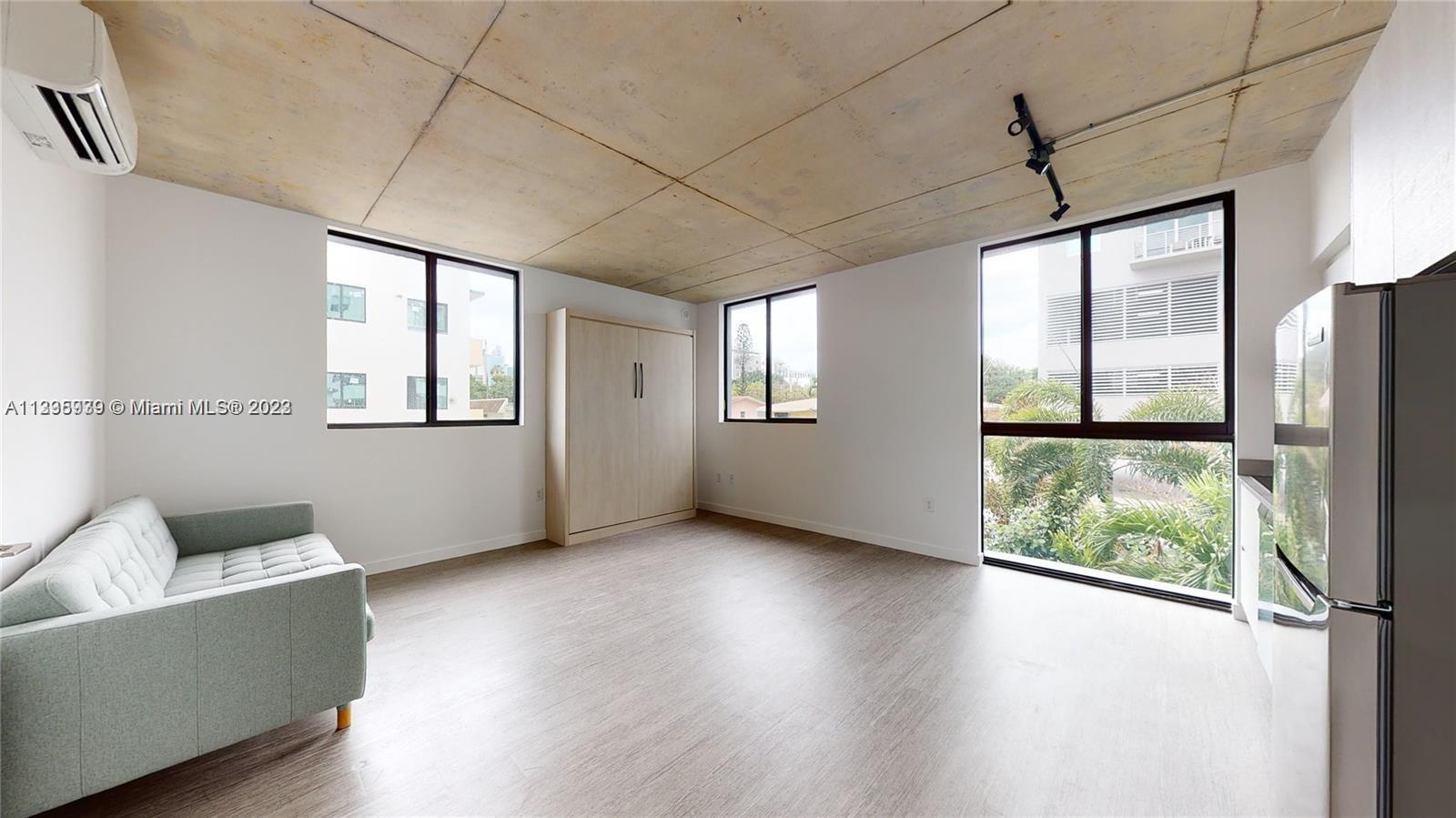Enjoy this Loft Style Units in Little Havana! Each unit has a Washer & Dryer, Central AC, Quartz Counter Tops, Stainless Steel Appliances, Hurricane Impact Windows, and Ceramic tile Floors. Great location, close to the Miami River, Brickell, and Downtown Miami. Street Parking Available. Tenant is responsible for Water & Electricity. Don't miss out, there's only a few units left in the building! Call/Text listing agent to schedule a showing.
