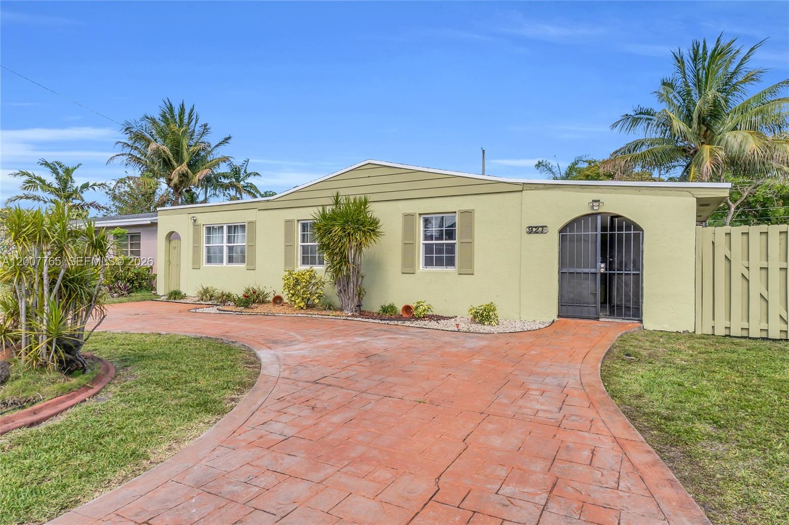 Beautifully updated and move-in ready 3-bedroom, 2-bathroom home located in a prime area near Seminole Hard Rock Hotel & Casino Hollywood, Downtown Hollywood, and the area’s beautiful beaches. Situated on a lot with access to the rear street. This spacious and well-maintained property features a brand-new roof, freshly painted interior, and new tile flooring throughout. The kitchen and bathrooms have been tastefully remodeled, offering a modern and comfortable living space. A separate side entrance provides access to an additional bedroom and bathroom, ideal for an in-law suite, guest quarters, or added privacy. No repairs or renovations needed—this home is truly turnkey and ready for its new owner.
