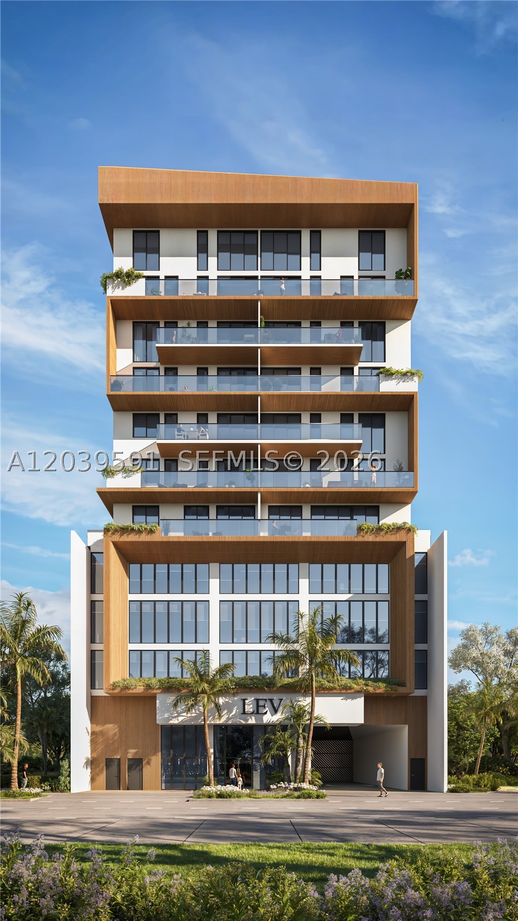Attainable luxury in one of South Florida's most coveted corridors. Unit 504 at LEV Residences offers a friends and family-priced 2BR/2BA with 968 SF of refined living — floor-to-ceiling impact-rated glazing, culinary-grade kitchen, spa-inspired stone bathrooms, private balcony, and assigned parking. Boutique building of just 32 residences. Est. completion Early 2028.
Positioned at the heart of the Aventura/Sunny Isles corridor, residents enjoy world-class amenities steps from their door — Aventura Mall (4 min, 300+ stores, voted Best Shopping Destination in Florida by Condé Nast Traveler), Brightline Aventura Station (3 min) connecting to Miami, Fort Lauderdale & Orlando, Sunny Isles Beach (8 min), Turnberry Isle Golf (5 min, 36 championship holes), and Oleta River State Park (10 min, 1,000+ acres). Fine dining, marinas, and top-rated schools all within minutes.
Building amenities include rooftop pool & lounge, outdoor gourmet BBQ terrace, fitness center, spa & wellness suite, recovery room, party room, and 24-hour front desk. No rental restrictions. Pre-construction pricing at a fraction of neighboring luxury towers. Co-broke welcome. Call for details.