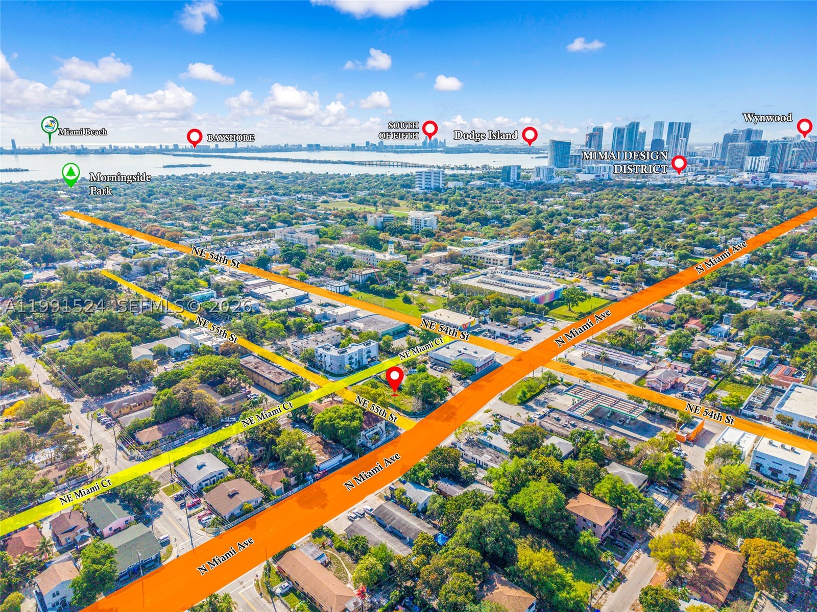 T5-O development site at the Wynwood / Edgewater / Design District / Magic City crossroads

PRICED TO MOVE!
6,750 SF corner lot in Federal Opportunity Zone with approved 10-unit shovel-ready plans included, plus a Live Local Act upside pathway to 23 units or more.

Three-tier density structure gives developers optionality: 10 units by-right (floor), 18 units via Public Benefits Trust Fund density (base case), or 23 units or more via Live Local Act administrative approval (upside). Live Local eligible per City of Miami's published transect list, with applicable property tax exemption on affordable units.

Adjacent to Magic City Innovation District. Buena Vista East / Little Haiti. Massive population increases in Wynwood, and Edgewater from 2015 to 2024, with 11,500 units delivered combined. Approved plans eliminate 12 to 18 months of typical entitlement timeline.