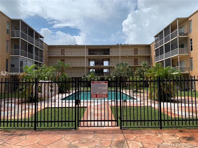Welcome to Town Square Condominium, Gated Community! This spacious 1-bedroom, 1-bath residence offers approximately 850 SF of comfortable living space, large closet, ceramic flooring throughout, and a screened balcony overlooking the community grounds. The bathroom has been tastefully remodeled and features a modern shower, replacing the original bathtub for added convenience and contemporary style.

Residents enjoy the community pool, laundry facilities, and assigned parking. Rent includes water, sewer, and waste services. Conveniently located near shopping centers, restaurants, medical facilities, public transportation, and major roadways. Easy to show.