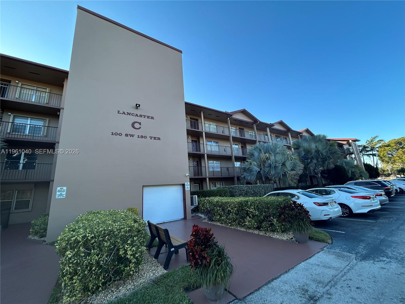 Immaculate 2 Bed 2 Bath FIRST FLOOR unit in Century Village with Convenient Parking Directly in Front of Unit! Enjoy your new Move-in Ready home with Golf Course and Partial Lake Views from your Screened-in Private Balcony. This Bright and Open Layout condo Featuring all New Kitchen Appliances, IN UNIT LAUNDRY, Huge Walk-In Closets, and Freshly Remodeled Bathrooms! Residents enjoy a resort-style lifestyle with amenities including Golf, Tennis, Fitness Center, Pools, and endless Social Activities. Ideally located Near top Shopping Centers, Popular Restaurants, and Renowned Hospitals, this home offers the perfect blend of Comfort, Convenience, and an Active Social Community. Don’t miss your chance to live beautifully in one of the most desirable communities! This Condo Wont Last!