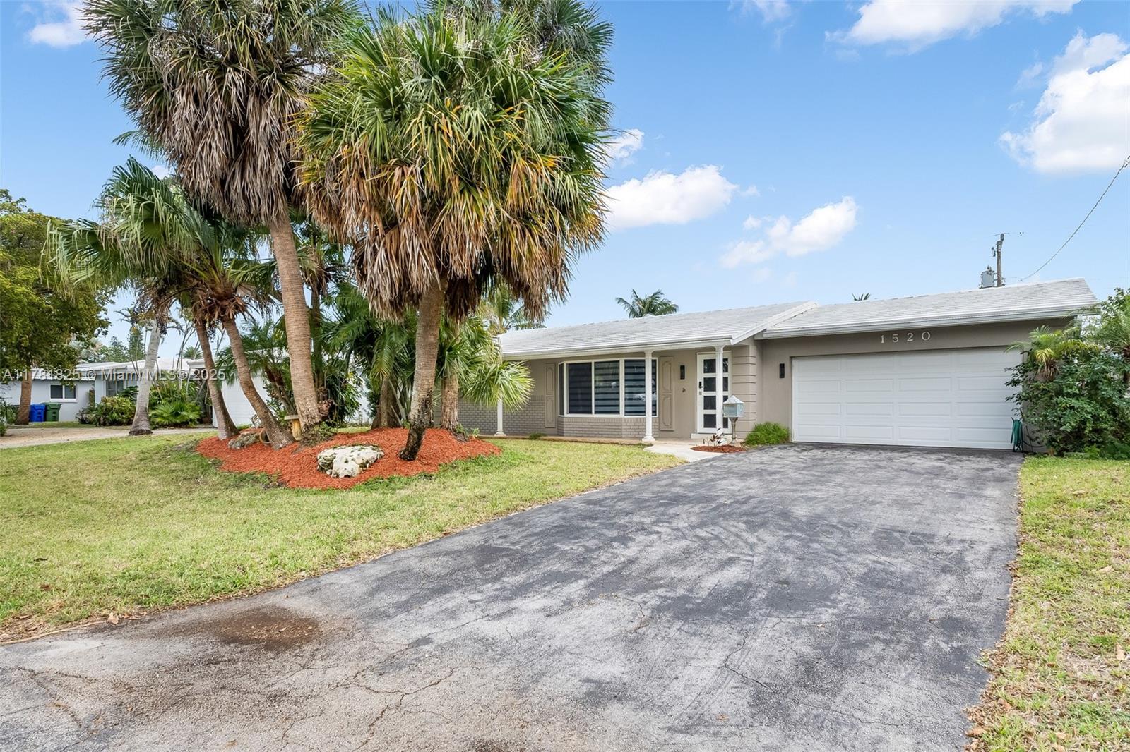 Remodeled 3 Bedrooms and 2 baths, single family home in one of Fort Lauderdale's most desirable neighborhoods-Coral Ridge. This house has impact windows and doors, an open style kitchen, with kitchen island, Stainless Steel appliances, two car garage, washer/dryer. Very spacious and fenced backyard with a beautiful pool offering the best of South Florida lifestyle. Bayview School District, Best Restaurants, and Gorgeous Beaches just minutes away.