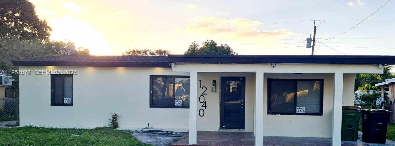 Fully renovated Pool home in the heart of North Miami! This 5 bedrooms 4 baths home was remodeled in 2023 with new roof, impact windows and doors, and new kitchen. 3 master suites with their own private bathroom! Nice sized pool with artificial turf in the back yard! Need extra storage? Theres also a storage shed in the back yard! Nice sized rooms, vinyl flooring through out, recess lights, quartz countertops , s/s appliances with wine cooler, walk in closets, den area to relax by pool! Great location, minutes to shopping, restaurants, major highways, etc.