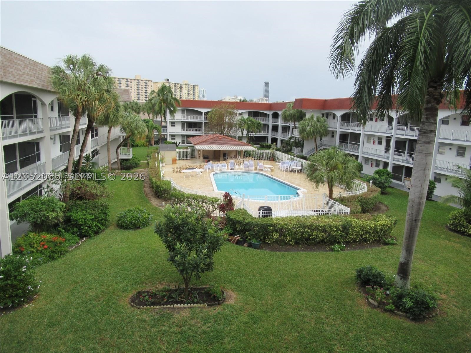 GREAT INVESTMENT OPPORTUNITY. Welcome to this bright and spacious 2-bedroom, 2-bath corner end unit located in a desirable 55+ community in Hallandale. This residence offers additional natural light, enhanced privacy, and a comfortable layout ideal for year-round living or a seasonal retreat. Enjoy community amenities, beautifully maintained grounds, and a convenient location close to shopping, dining, beaches, parks, and major roadways. Don't miss this opportunity to own a charming home in a welcoming active adult community.