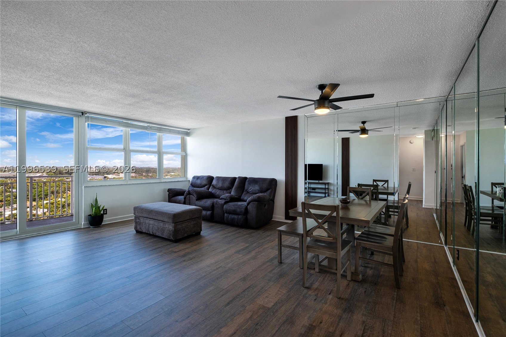 Major price improvement. Now priced to sell. Best value and priced updated unit int the building. Experience elevated living in this beautifully updated 1 bedroom, 1.5 bath condo offering breathtaking skyline views and stunning sunset vistas. This spacious residence features modern finishes throughout, complemented by high impact windows that provide both peace of mind and energy efficiency.

Enjoy the added value of special assessments already paid in full, and the building has successfully passed its 50-year inspection, giving buyers added confidence. Enjoy a well-maintained building with many amenities and a desirable location near the beach, making this an exceptional opportunity for both full-time residents and investors. The thoughtfully designed layout includes a generous primary suite, ample closet space, and a convenient half bath for guests.

Ideally located just minutes from the beach and premier shopping at Bal Harbour Shops, as well as everyday conveniences like Whole Foods Market, LA Fitness, Publix, The Home Depot and restaurants.

Whether you’re looking for a full-time residence, vacation retreat, or investment property, this condo offers the perfect blend of location, lifestyle, and value. Move-in ready! Buyer has the option to keep the existing furniture, making this a turnkey opportunity.