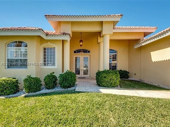 Location, Location. Located in one of the most desirable areas in Yachtclub Area. Just minutes with your boat to the river, this home comes furnished and turnkey. Open floor plan with tray ceilings. Huge fully equipped kitchen with Granit countertop. Master bathroom with tub and walk In shower.  In total the house offers 3 bedrooms and 3 full bath. Pool area and big Lanai, huge pool and spa. Wrap around boat dock with a boat lift. Boat Lift Canopy is already installed to protect your boat. All Assessments PAID ! Full loaded Landscaping around the house. Right now a very successful vacation rental with great booking quote and agreements already in place until October 2021. Great deal for a investor or just move in as you primary residence. House comes fully furnished and equipped. Please check out the virtual tour as well.