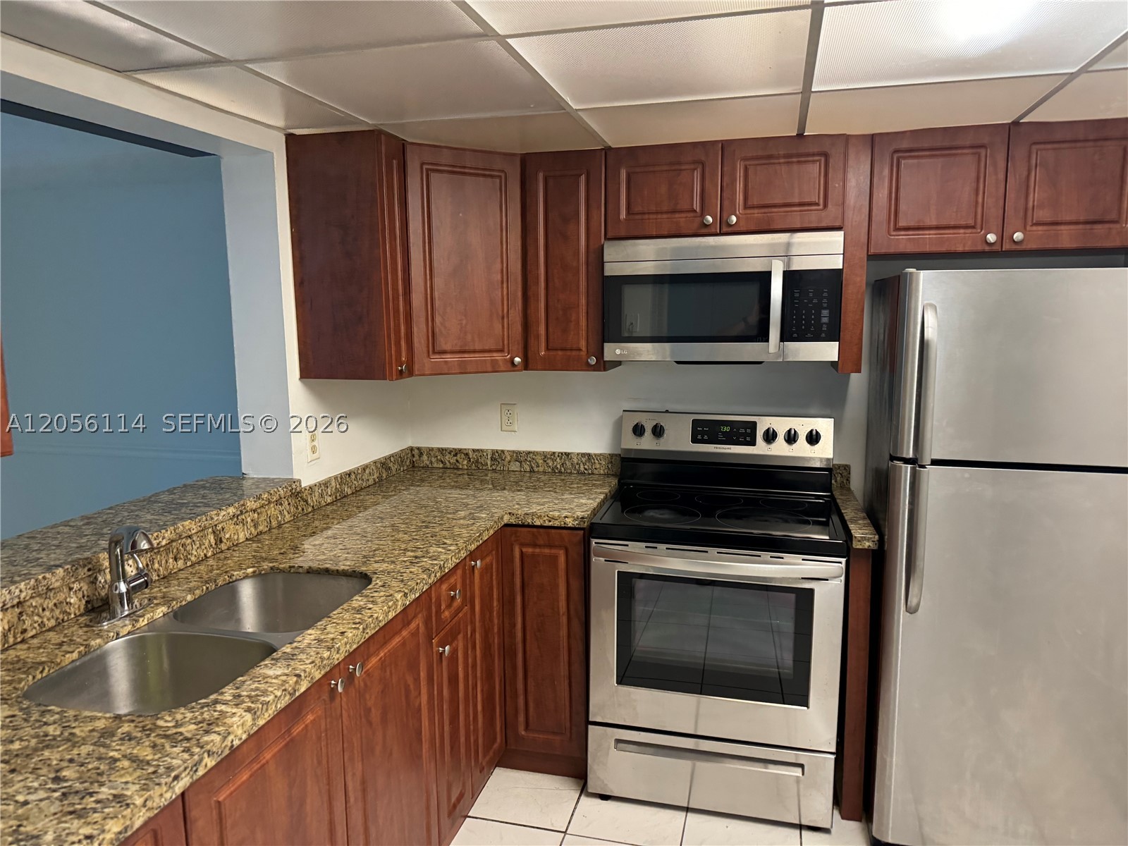 Welcome to your spacious and well-lit condo, central in Miami. The positioning of this condo allows for plenty of natural light to flow inside. The master bath features a recently renovated,  the kitchen area includes a pass-through window for easy serving to the entertaining space. Each bedroom is generously sized for the unit's square footage. A comfortable way of living at an affordable price in the heart of Miami. Miami International Airport is just 11 miles away, Florida International University is east of the complex, less than 2 miles away. Quick access to main roads provides simplistic transportation to any of your favorite destinations in town. HOMEOWNER ASSOCIATION 4456.59 assessment paid by owner.