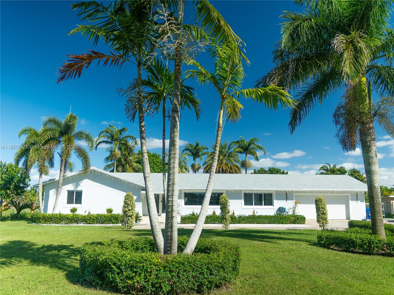 Multi-use property with flexible living options. Fully remodeled 3,693 SqFt home sitting on 2.71 acres in peaceful Redland, FL. The property features a new roof, new electrical system, new AC and ducts, new flooring, completely renovated bathrooms, and 2 updated kitchens with high-end cabinets and premium appliances. Enjoy a private pool and a quiet lifestyle surrounded by nature. The land includes multiple mature fruit trees such as mango, avocado, mamey, lemon, plum, and more. Ideal for agricultural use, farming, or extended living arrangements. Buyers to verify zoning, rental restrictions, and permitted uses.”