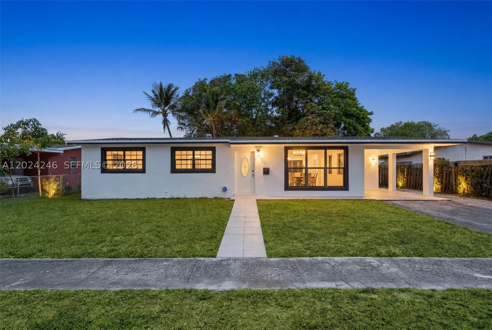 Beautifully remodeled 3-bedroom, 2-bathroom home that's truly move-in ready! Featuring new flooring throughout, a modern updated interior, and brand-new appliances, including a washer and dryer. Major updates provide peace of mind, with both the roof and A/C replaced in 2024. With no HOA and stylish finishes throughout, this home offers the perfect combination of comfort and convenience. Conveniently located near shopping, restaurants, schools, parks, and major highways for easy commuting. Don't miss this opportunity to make it yours!