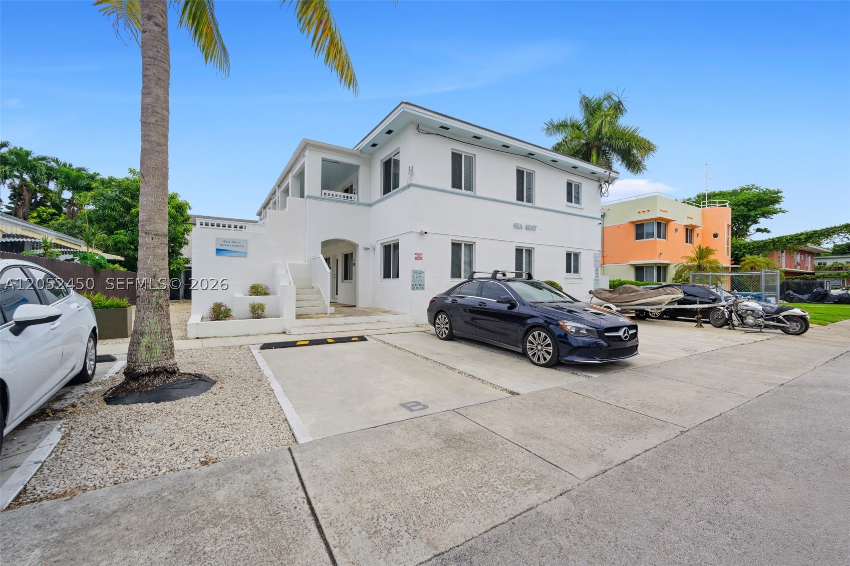Fully renovated One bedroom on a bathroom unit with assigned parking space. Brand new high impact windows and doors, beautiful bathroom and kitchen with white quartz countertops and custom cabinets. Amazing location, close to public transportation, stores, restaurants, bars, etc. Walk to the vibrant MiMo Biscayne corridor and much more. Laundry facility in the building. Ready to move in and easy to show. Application link in broker's remarks