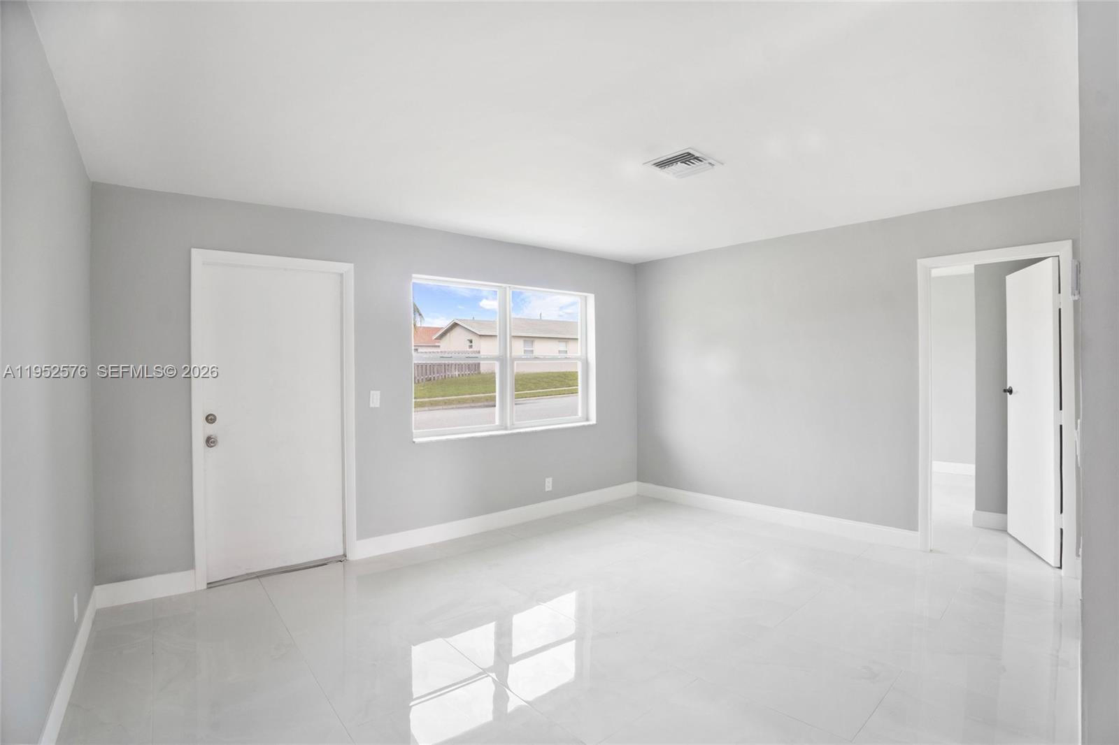 Beautifully renovated DUPLEX situated on a CORNER LOT in the heart of Riviera Beach! This move-in ready two-unit property features 2-bedroom, 1-bath units, each offering a bright, open layout with polished porcelain tile flooring throughout and fresh neutral paint. Each unit includes an updated kitchen with white shaker cabinets, granite countertops, and stainless steel appliances.Both bathrooms have been fully remodeled with modern vanities, walk-in showers, and large-format wall tile. Spacious bedrooms provide a clean, airy feel, and large windows allow for abundant natural light. The roof has over 10 years of useful life remaining, offering added value and peace of mind.
Each unit has designated parking, plus additional street parking available. No HOA. Conveniently located just minutes from Peanut Island, Riviera Beach Marina, beaches, shopping, dining, and major highways.
Ideal for owner-occupants or investors seeking a turn-key duplex!