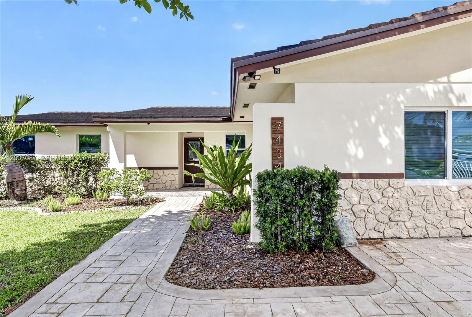 Beautifully updated 3-bedroom, 2-bathroom pool home in the highly desirable Winston Park area, offering over 2,000 square feet of living space. This well-maintained residence features a thoughtfully converted garage that now serves as a spacious and inviting family room, personal gym, or office. Recent upgrades throughout the home provide peace of mind and modern appeal, including a newer roof, impacts, updated driveway, and a fully renovated kitchen with contemporary finishes. The backyard is a private oasis with a refreshing pool, covered terrace, and an outdoor kitchen - ideal for enjoying South Florida living year-round. This move-in-ready home truly has it all—don’t miss this exceptional opportunity!