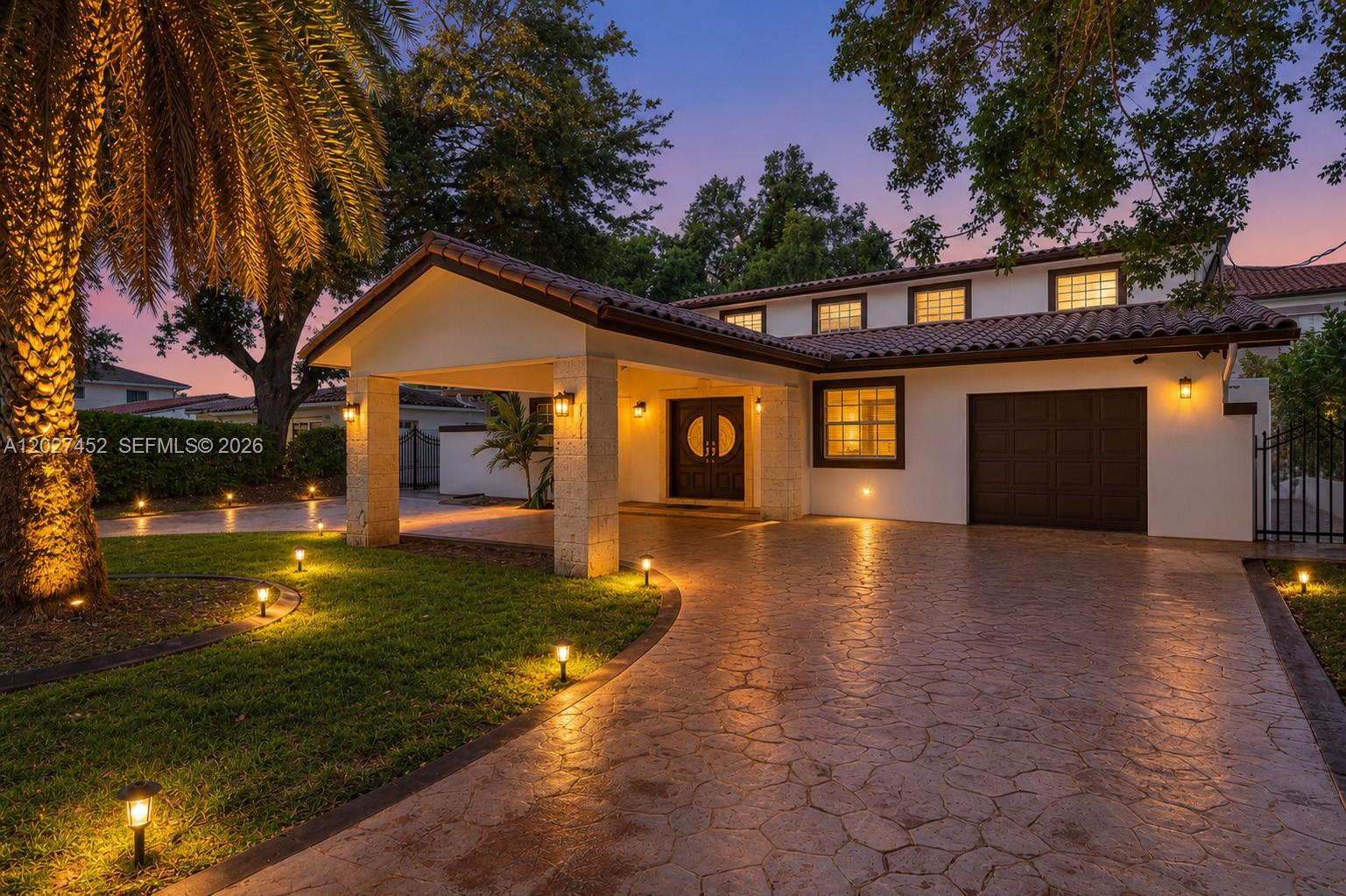 Opportunity awaits! Create your dream home with this Spacious two-story single-family home offering 5 bedrooms and 3.5 bathrooms in a highly desirable location near Coral Gables. This residence features two primary suites, including one conveniently located on the first floor, making it ideal for multigenerational living or guests. The bright and open floor plan showcases a bright kitchen with stainless steel appliances, generous living spaces, and abundant natural light throughout. The home also includes an EV charging connection, providing added convenience for electric vehicle owners. Step outside to a fully fenced backyard with plenty of room for a pool, entertaining, relaxing, additional storage, or even the addition of a pool to create your own private outdoor oasis. Ideally situated near Coral Gables, Miami International Airport, major expressways, shopping centers, restaurants, and more. This exceptional property offers comfort, convenience, and versatility all in one. Don't miss this incredible opportunity. A must-see to truly appreciate all this home has to offer and its infinite potential!