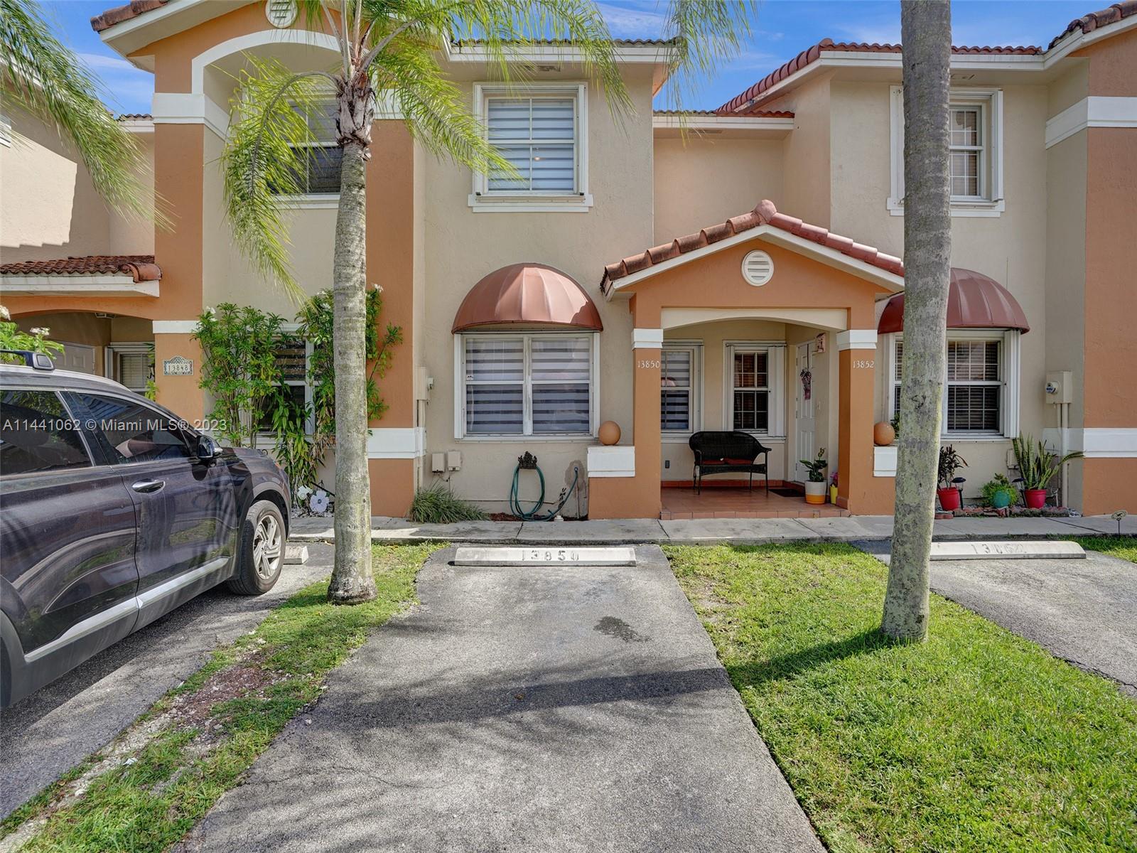 Don't miss out on this well kept 2 bedroom 2.5 bathroom townhouse. Home features tile throughout first floor and carpet on the 2nd floor. A/C is a year old, according shutters, updated bathrooms and much more. Property won't last!