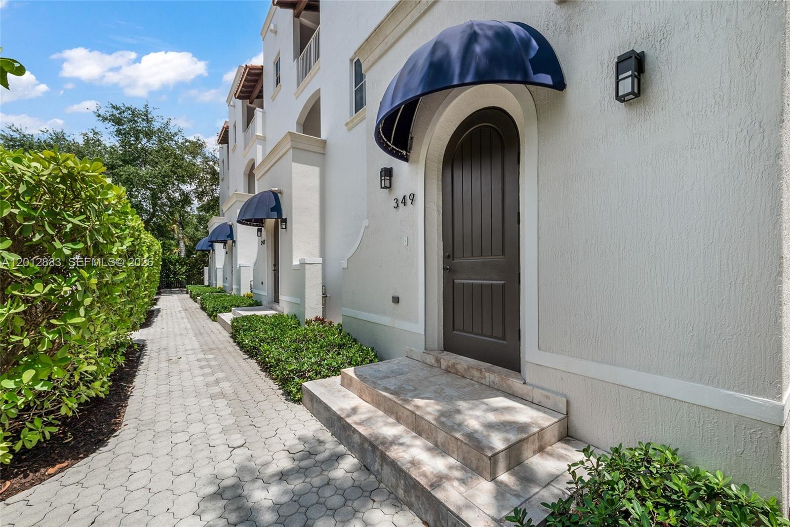 The Madeira is a Limited Collection of four exceptional Townhomes in the heart of Coral Gables’ financial district. Thoughtfully designed across three levels, each residence features a private rooftop, in-home elevator, generator, expansive bedroom Suites, and light-filled interiors with soaring ceilings. No. 349 Residence is a desirable Corner unit, offering added privacy and natural light. Private two-car garages and a boutique, private setting offer both comfort and exclusivity—just steps from the energy, dining, and business core of the city. An elevated lifestyle in a premier location.