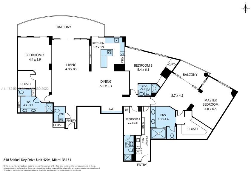 THREE TEQUESTA POINT COND - Residential