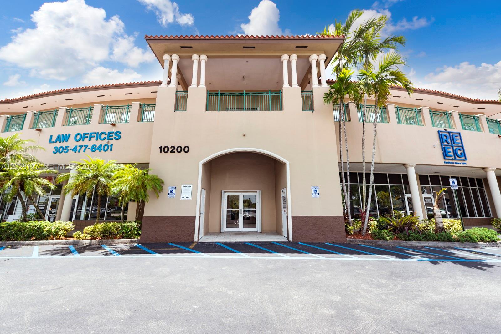 Professional office space located in the heart of Doral, one of South Florida's premier business districts. Ideal for medical professionals, attorneys, accountants, consultants, insurance agencies, and other professional services. Features a prime location with convenient access to major highways including the Palmetto Expressway (SR-826), Dolphin Expressway (SR-836), and Florida Turnpike, providing easy connectivity throughout Miami-Dade County. Ample on-site parking for employees and clients. Surrounded by a wide variety of restaurants, retail centers, banks, and business amenities. Minutes from Miami International Airport and Downtown Doral. Excellent opportunity for owner-users or investors seeking a prestigious and highly accessible business address.