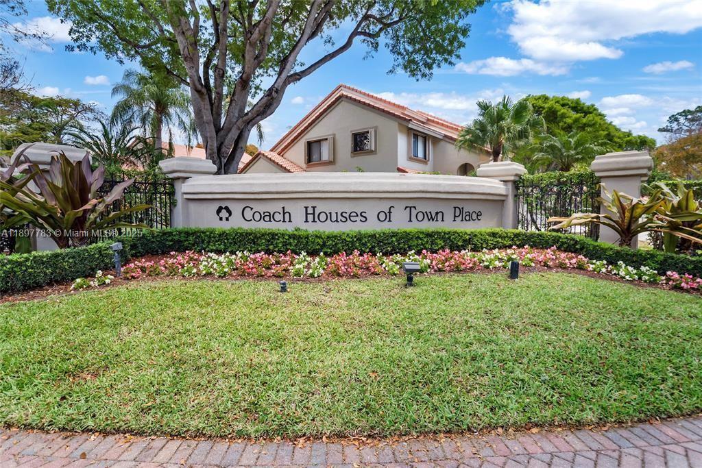 Discover Boca Raton living at its finest! This fully furnished 3BR/2BA condo perfectly blends comfort, style, and location. Featuring 1,747 sq. ft. of open living space, this bright home showcases laminate floors, a spacious layout, and beautiful pool views from the living room, dining room, kitchen, and master bedroom.
Step outside through the sliding glass doors to a large screened-in balcony overlooking the pool — your own tropical retreat! Enjoy a walk-in master closet, a convenient laundry room with a washer & dryer. Includes a covered one-car garage.
Located in the desirable Coach Houses of Town Place. Amenities are 2 pools (one heated), a bike/jogging trail, and beautifully maintained landscaping. 
Move-in ready! Just bring your suitcase and start living the Boca dream!