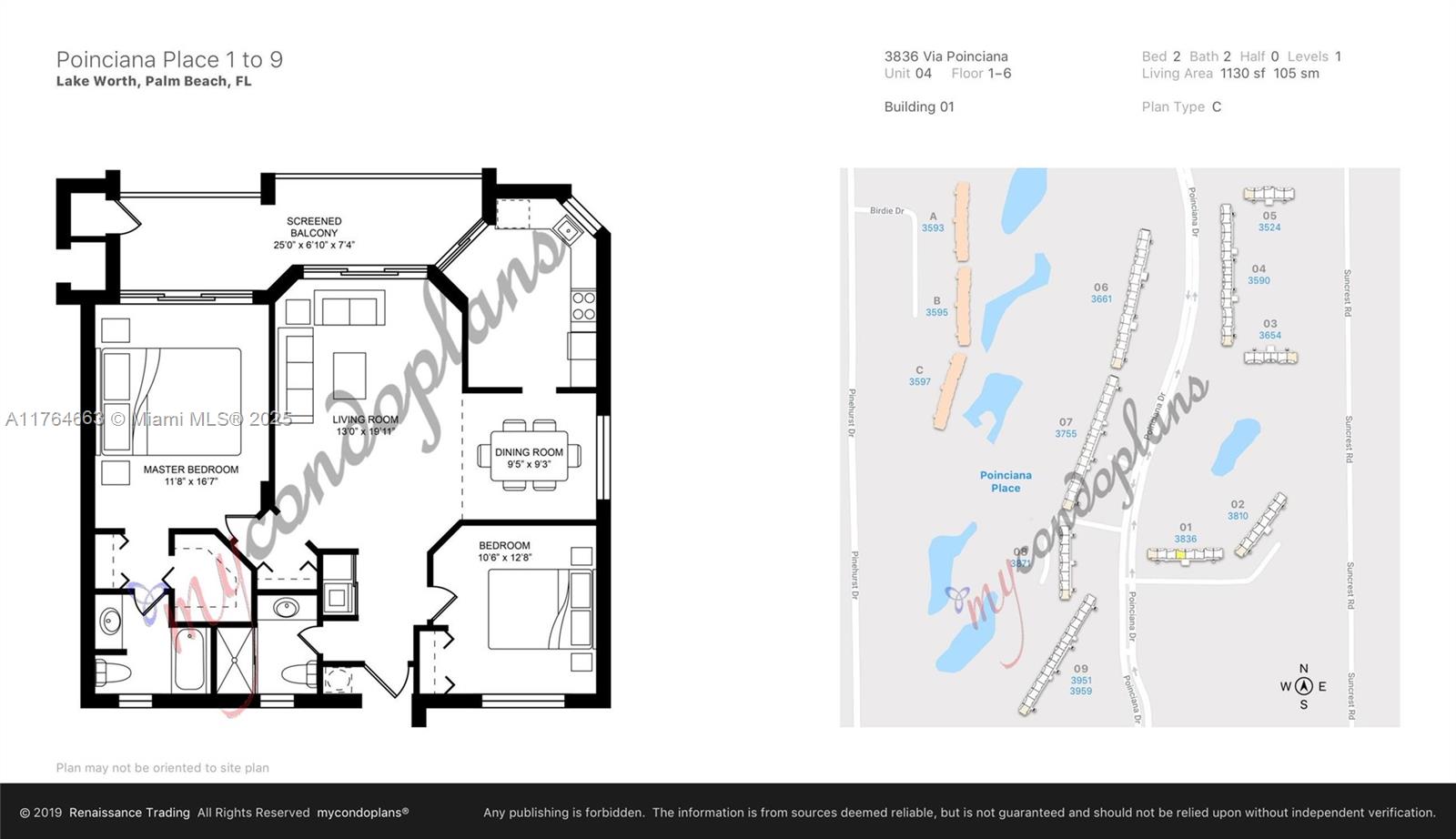 POINCIANA PLACE CONDO 1,2 - Residential