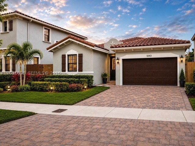 Most wanted Venetian Parc Community! One-Story Single-family home, 2 Car Garage- Oversized lot with room for a pool. Spacious, high ceilings, lots of light. Open kitchen and stainless steel appliances, Tankless water heater. Master Bedroom provides a large shower. Tile throughout the home. The community enhances the lifestyle with resort-style amenities such as a sparkling pool, playground, gym, BBQ, & party room. Lively community events create cherished memories, making this more than just a home it's a lifestyle.