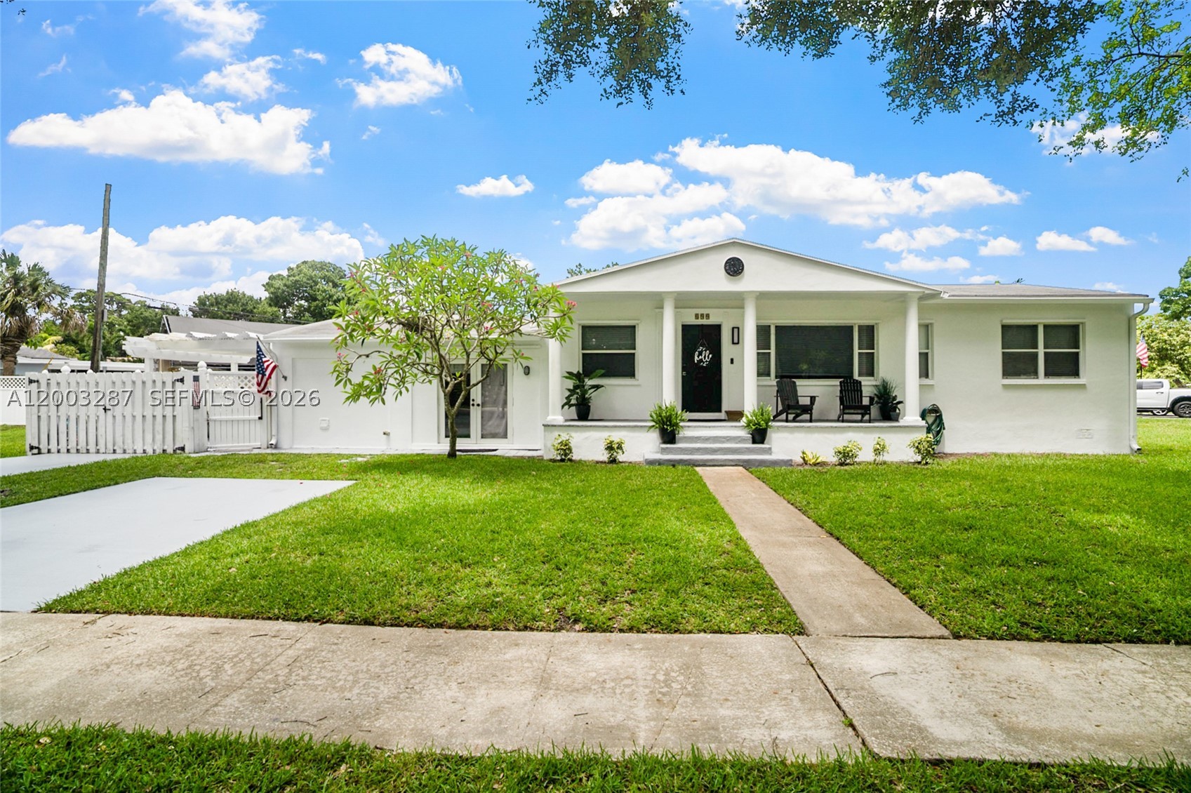 Beautifully maintained 3-bedroom, 2-bathroom home located in the highly sought-after community of Plantation. This inviting residence features a spacious and functional layout designed for both comfortable everyday living and effortless entertaining. Enjoy a bright, airy interior with welcoming living spaces, a well-appointed kitchen, and generously sized bedrooms. Step outside to your own private backyard retreat complete with a sparkling pool, perfect for relaxing weekends or hosting gatherings year-round. Best of all, there is no HOA, the home is ideally positioned directly across from the golf course with beautiful views and added privacy, and it includes an RV hookup for added convenience. Conveniently located near shopping, dining, parks, and major roadways, this property delivers the perfect blend of comfort, convenience, and South Florida lifestyle.