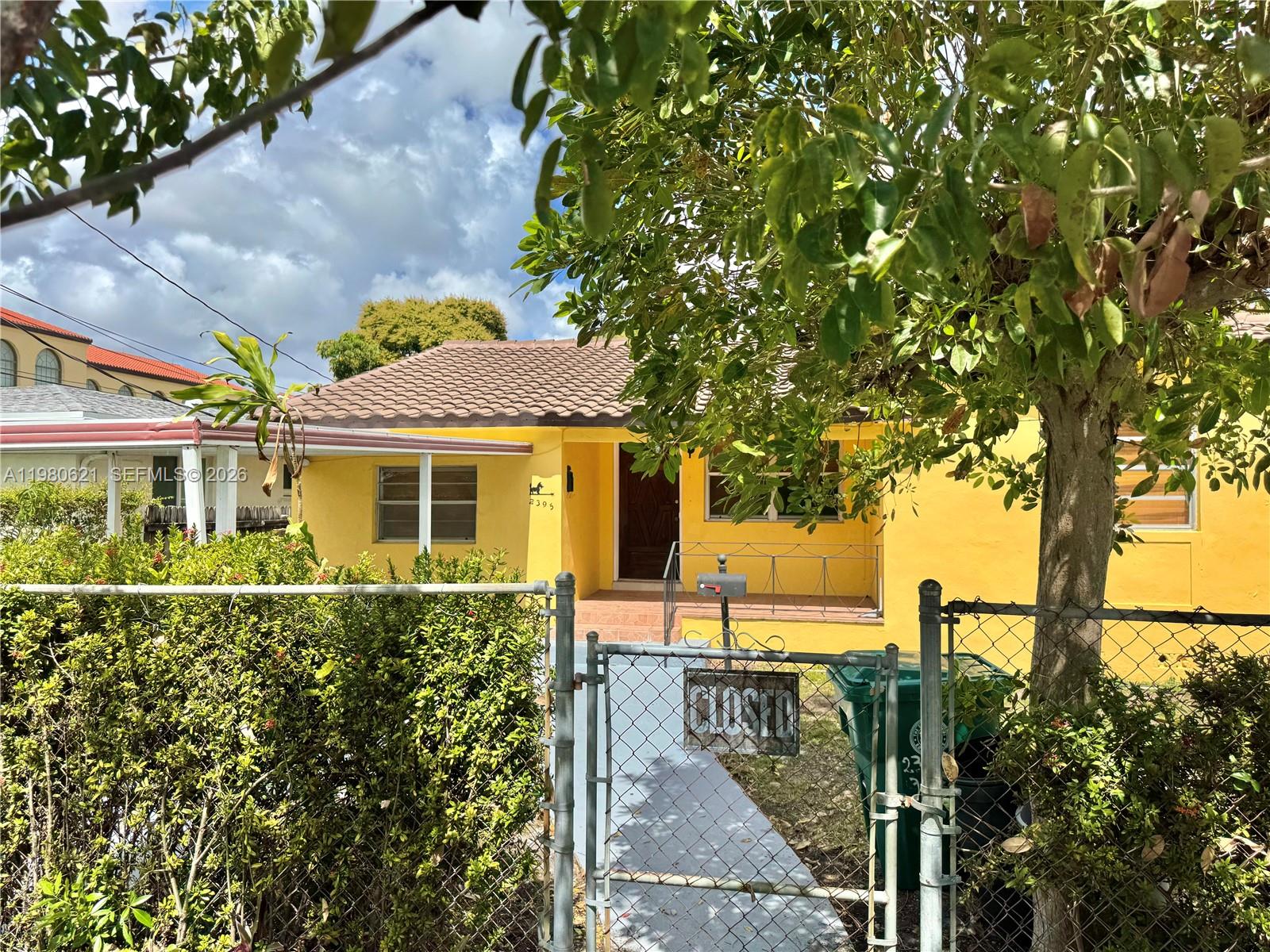 Located in a highly desirable central area just minutes from historic Miami Senior High School, Publix, Brickell, and Downtown Miami. The main residence has a new roof (2023), features 2 bedrooms and 1 bathroom, along with a comfortable living area and kitchen. The property also includes two in-law quarters within the home with separate exterior entrances, providing excellent flexibility for extended family, guests, or potential rental income. Centrally located with convenient access to major roads, shopping, dining, and Miami’s vibrant urban core.