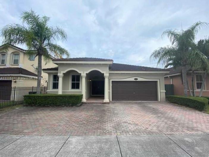 Photos coming soon. Welcome to this magnificent 4 bedroom, 3 bathroom home in Miami, with curb appeal and no HOA! You are greeted by sleek flooring, fantastic archways, and high ceilings as you enter. Any home chef will be delighted with this well-designed kitchen featuring ample space, a breakfast bar, and located adjacent to the family room ideal for entertaining guests. You will enjoy taking the party out to the backyard on the partially covered large patio. The oversized primary bedroom enjoys a stunning design with a beautiful tray ceiling, space for a sitting area, two spacious closets, and an en-suite bathroom complete with double sink vanity and a soaking tub. This home is conveniently located near parks, multiple schools, shopping, and eateries. This home has so much to offer!