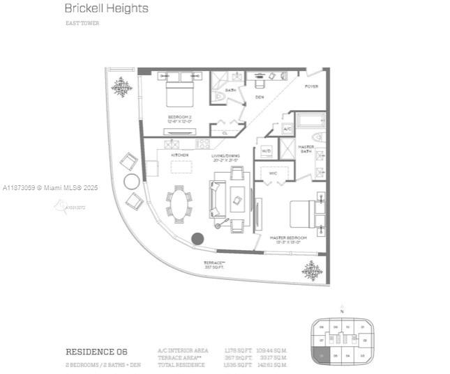 BRICKELL HEIGHTS EAST CON - Residential Lease