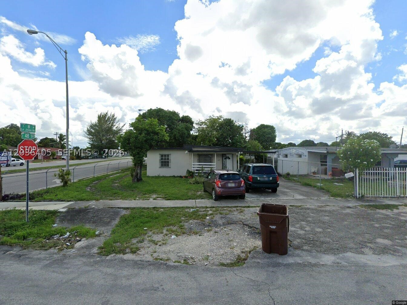 Exceptional corner lot opportunity located at 790 E 48th Street, positioned on highly visible Le Jeune Road in one of Hialeah's busiest corridors. The property is currently zoned residential; however, buyers are encouraged to verify with the City of Hialeah during the due diligence period any future zoning changes, redevelopment possibilities, or mixed-use/commercial conversion opportunities. According to information provided by the City, this is believed to be the last remaining lot in the area with potential future conversion opportunities. Surrounded by established businesses, retail centers, restaurants, schools, and major transportation routes, the property benefits from excellent visibility, strong traffic exposure, and continued growth in the surrounding market. This unique location presents an attractive opportunity for homeowners, investors, and developers seeking long term appreciation and future development potential. Convenient access to major highways, Miami International Airport, and key commercial districts further enhances the property's appeal.