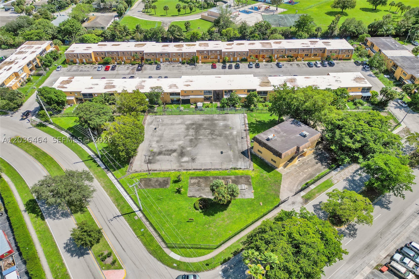 Great 1.12 acre (~49,000 sq ft) property zoned as RM-16 allowing a Developer to build up to 16 units. Convenient location to shopping, dining, the Florida turnpike, places of worship and hospitals. Currently, there is a vacant clubhouse that would need to be demolished. Property already has electricity, water and sewer connections. Please verify and complete due diligence with city of Sunrise and Broward County before purchase.