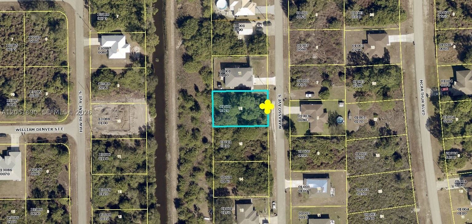Imagine ending each day with tranquil canal views from your own backyard. This beautiful canal-front homesite offers the privacy and peaceful atmosphere that so many buyers are looking for, with no rear neighbors and plenty of room to build your custom Florida home. Located in one of Lehigh Acres' rapidly growing neighborhoods, you'll enjoy easy access to SR-82, Fort Myers, shopping, dining, and Southwest Florida International Airport. Whether you're building your forever home or making a smart investment, this waterfront property is an opportunity you won't want to miss.