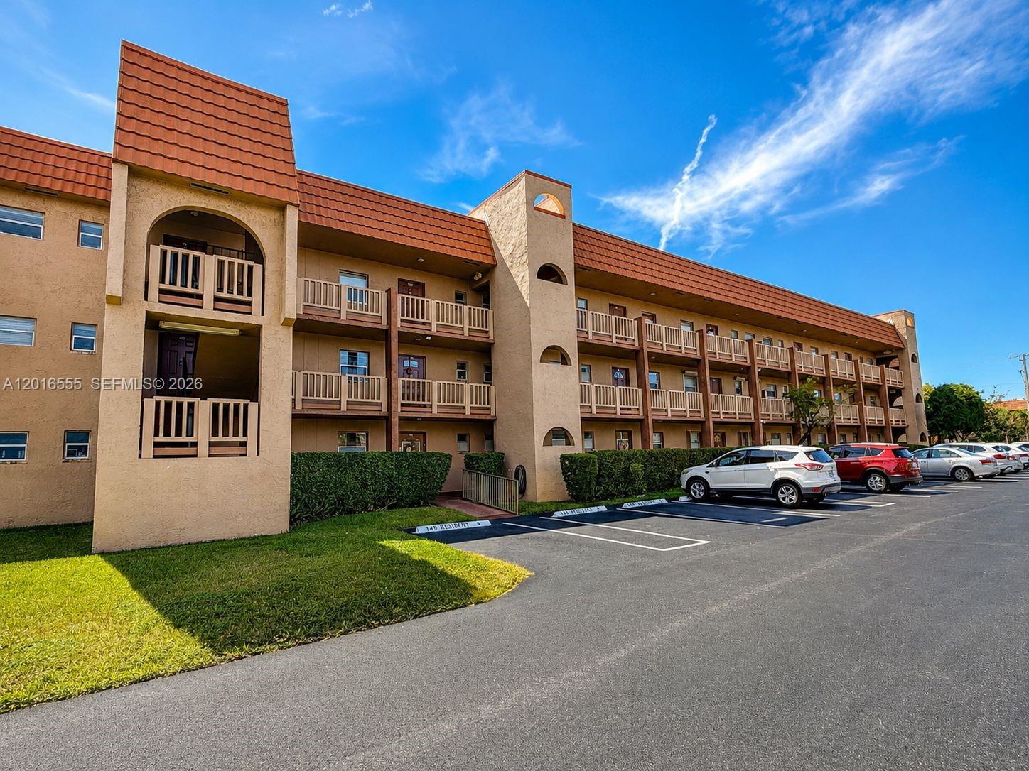 Located in a desirable 55+ community, this well-maintained condo offers comfort, convenience, and an active South Florida lifestyle. Featuring a bright and functional layout, this residence provides spacious living areas and a relaxing atmosphere perfect for year-round enjoyment. Residents enjoy access to an array of resort-style amenities including a community pool, fitness center, and golf course, creating the ideal setting for both relaxation and recreation. Conveniently situated near shopping, dining, entertainment, and major roadways, this is a wonderful opportunity to enjoy low-maintenance living in a vibrant and welcoming community.
